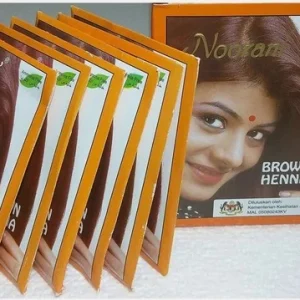 Noorani Henna Hair Color Natural Herbal Dye Brown Gray Coverage